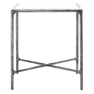 Stylish SAFAVIEH Couture Jessa End Table with Glass Top