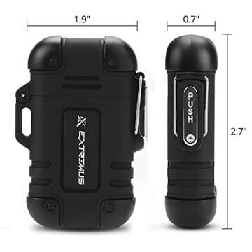 Extremus Blaze 360 Waterproof Electric Arc Lighter for Outdoors