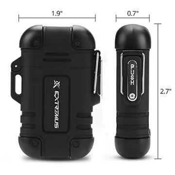Extremus Blaze 360 Waterproof Electric Arc Lighter for Outdoors