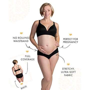 Kindred Bravely Maternity Underwear - Comfort & Style 5 Pack