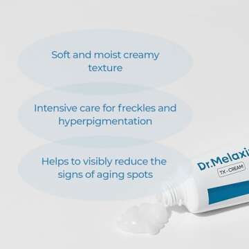 DR.Melaxin TX Tranexamic Acid CREAM | Skin freckle Cream, Blemishes, Anti-pigmetation | Korean Cosmetics | 1.7 fl oz (50 ml)