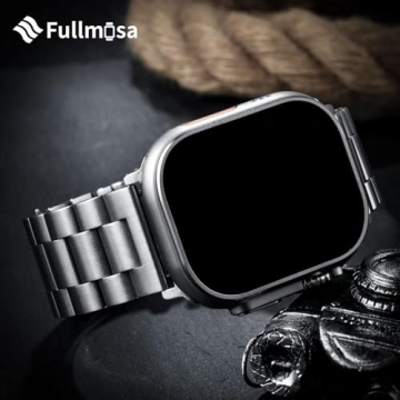 Fullmosa Metal Apple Watch Band - Adjustable Elegance 38-41mm