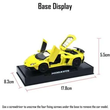 iLooboo Lamborghini Die-Cast Car Model with Lights