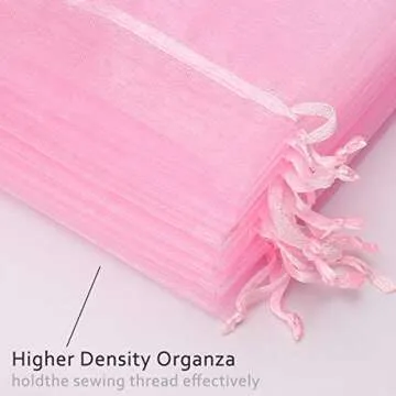Akstore 100PCS 4x6inch Organza Gift Pouches for All Occasions