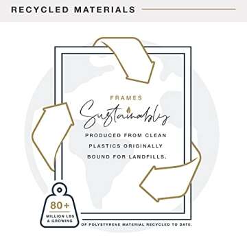 MCS 16x20 Poster Frame with Modern Design for Art