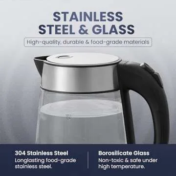 Elite Gourmet Electric Kettle: Fast Boil & Elegant Design!