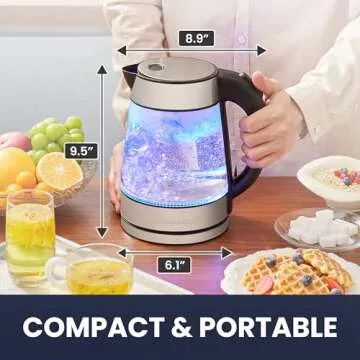 Elite Gourmet Electric Kettle: Fast Boil & Elegant Design!