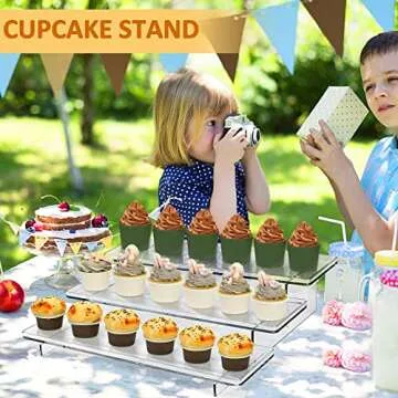 Elegant LJMBOEN Acrylic Display Risers for All Occasions