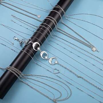 Vegolita 9Pcs Waist Belly Chain for Women Boho Multilayer Beach Bikini Body Chain Summer Adjustable ...