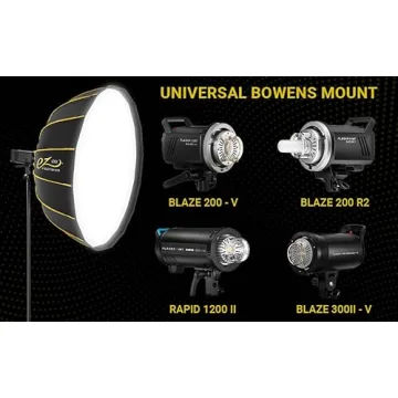 Glow EZ Lock 34" Collapsible Silver Softbox for Portraits
