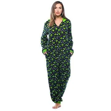 6350-XXL Just Love Adult Onesie / Womens Pajamas, XX-Large, Alien