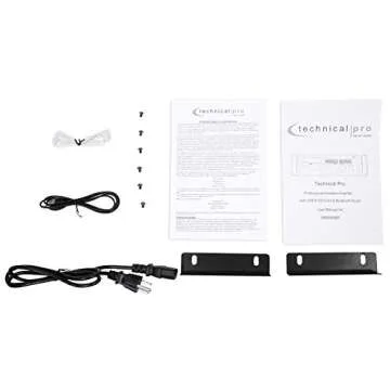 Technical Pro MM2000BT Powered Bluetooth Microphone Mixer Amplifier Amp SD, USB