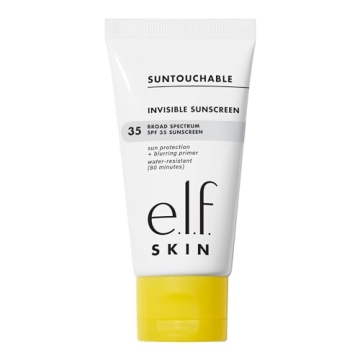 e.l.f. SKIN Suntouchable SPF 35 Sunscreen & Primer - Lightweight, Vegan