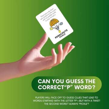 Pickle Everything – A Dill-iciously Fun Word Game for All! Fast-Paced and Easy to Play!