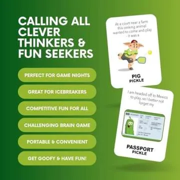 Pickle Everything – Fun Word Game for All Ages! Fast-Paced Card Game