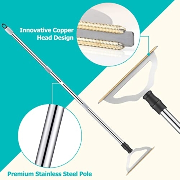 GOSEDER Carpet Rake for Efficient Pet Hair Removal