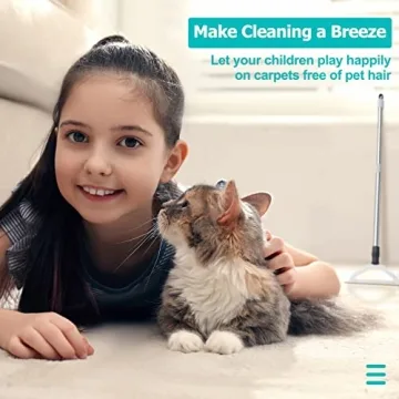 GOSEDER Carpet Rake for Efficient Pet Hair Removal