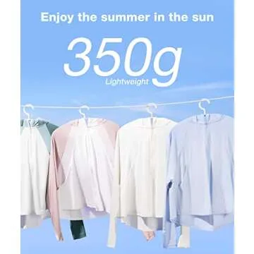 BENEUNDER Women's UPF 50+ Cropped Sun Protection Jacket - Perfect for Summer Outdoor Activities White Large