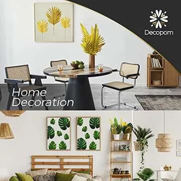 84 Palm Leaves Set for Tropical Party and Decor