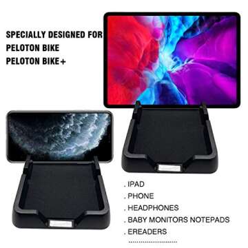 Bike Phone Mount Holder for Peloton - Handlebar Stand