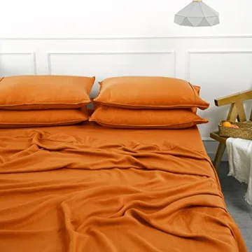 Organic Linen Sheets Set - Eco-Friendly Luxury Bedding