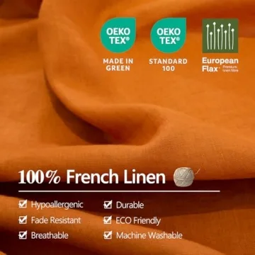 Organic Linen Sheets Set - Eco-Friendly Luxury Bedding