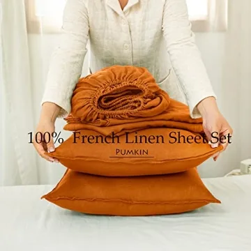 Organic Linen Sheets Set - Eco-Friendly Luxury Bedding
