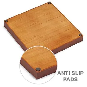 Classic GSE Wooden Tic-Tac-Toe Game Set for All Ages