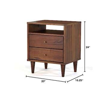 Mid Century Modern Nightstand - Elegant Storage Solution