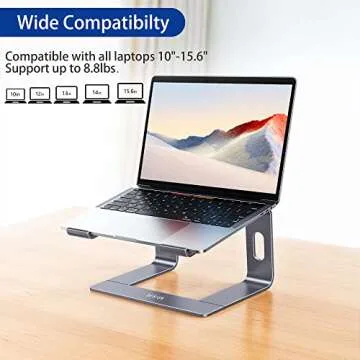 BESIGN LS03 Aluminum Laptop Stand for Ultimate Ergonomics