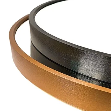 Stylish URnicehome 24-Inch Round Gold Wall Mirror