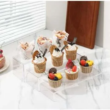 Stylish ANDGOO Acrylic Display Risers for Collectibles