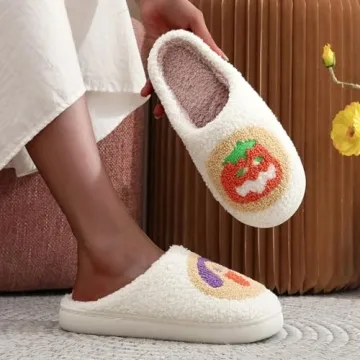 Comfortable Halloween Cookie Slippers for Everyone