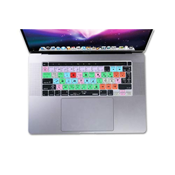 XSKN Logic Pro Keyboard Cover for MacBook Pro Touch Bar