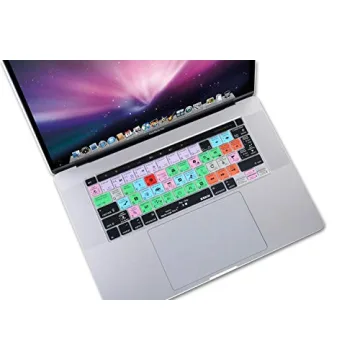 XSKN Logic Pro Keyboard Cover for MacBook Pro Touch Bar