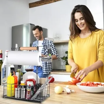 Concons BBQ Caddy for Outdoor Grilling and Camping Essentials