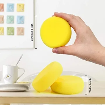 YoleShy 25 Pcs Painting Sponge Set for Artists and Hobbyists