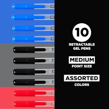 Sakura Gelly Roll Retractable Gel Pens - Vibrant Colors