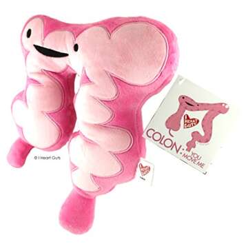 I Heart Guts Colon Plush - Quirky Comfort Gift