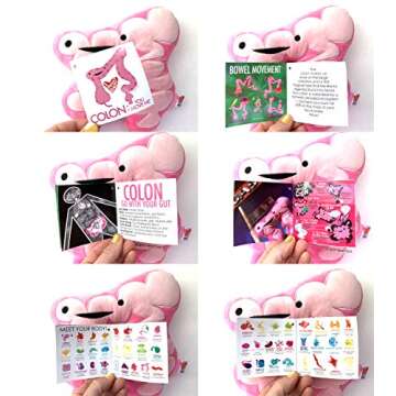 I Heart Guts Colon Plush - Quirky Comfort Gift