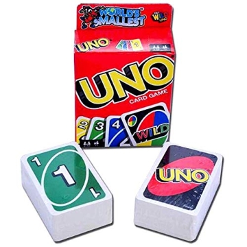 World's Smallest Get Wild UNO Card Game for Fun