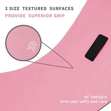 Extra Thick Non Slip Yoga Mat for All Fitness Levels