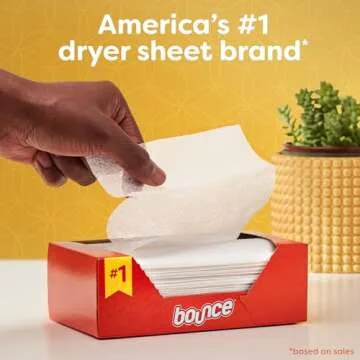 Bounce Dryer Sheets Laundry Fabric Softener, Outdoor Fresh Scent, 120 Count