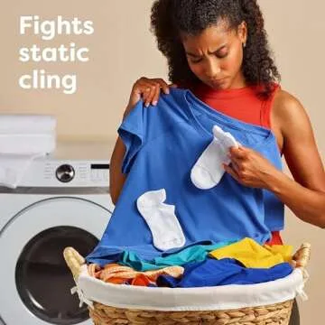 Bounce Dryer Sheets Laundry Fabric Softener, Outdoor Fresh Scent, 120 Count