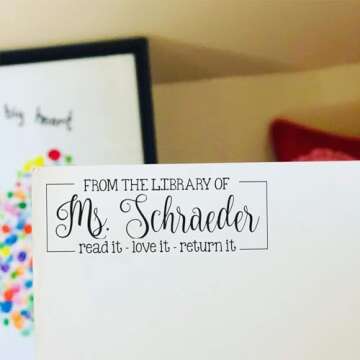 Custom Self-Inking Teacher Stamps | 49 Designs | Fun Teacher Phrases | Grading Made Easy | Classroom...