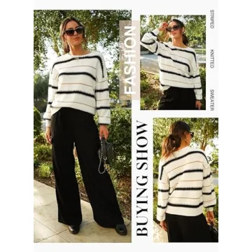 Dokotoo Color Block Sweater - Chic Comfort for Women 2024