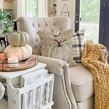 GEEORY Fall Pillow Covers Set 4 for Autumn Decor