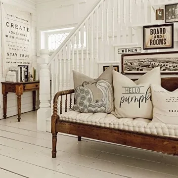 GEEORY Fall Pillow Covers Set 4 for Autumn Decor