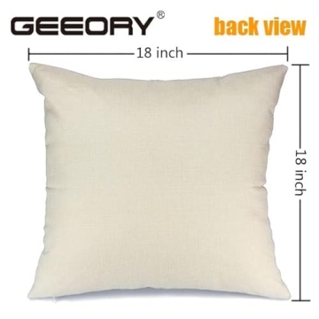 GEEORY Fall Pillow Covers Set 4 for Autumn Decor