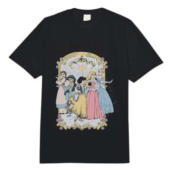 Disney Princess Once Upon A Time Cartoon Comfort Colors Adult Heavyweight T-shirt